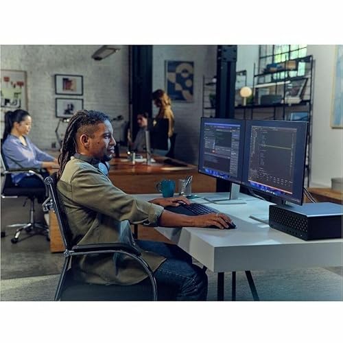 HP EliteDesk 8 G1i Desktop Computer - Intel Core Ultra 9 285 - vPro Technology - 64 GB - 1 TB SSD - Small Form Factor - Jack Black - Smart Buy