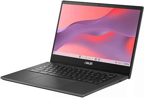 ASUS Chromebook Business Laptop, 14 FHD Display, 8-Core MediaTek Kompanio 520, 16GB RAM, 64GB eMMC+128GB Micro SD, Wi-Fi 6, Bluetooth, Chrome OS, with Microsoft Office Lifetime License&Laptop Stand