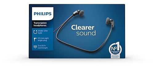 Philips Headphones for Desktop Dictation Equipment Ref LFH334/234