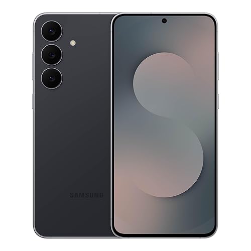 SAMSUNG Galaxy S25 FE Cell Phone (2025), 128GB AI Smartphone, Unlocked Android, Large Display, 4900mAh Battery, High Res-Camera, AI Photo Edits, Durable, US 1 Yr Warranty, JetBlack Jetblack 128GB Phone Only