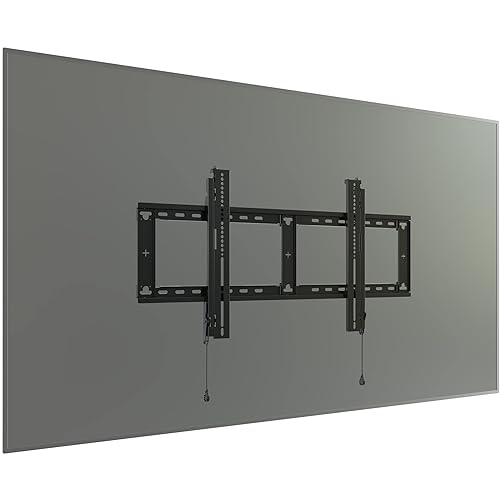 Chief RLF3 Large FIT Wall Mount, 19.2 x 38 x 1, Black