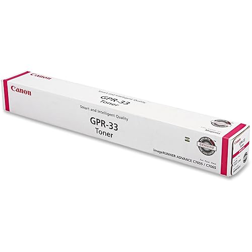 Canon GPR-33M 2800B003AA ImageRunner C7055 C7065 C7260 C7270 Laser Toner Cartridge (Magenta) in Retail Packaging