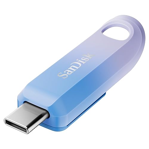 256GB SanDisk Creator USB-C Flash Drive for Content Creators - Up to 400MB/s, 3 Months of Adobe Lightroom Included - SDCZ75C-256G-G46 USB-C Flash Drive 256GB