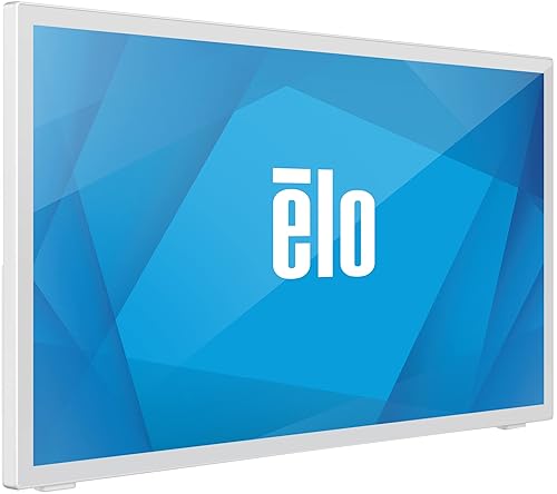 Elo 2270L - 22 Touchscreen Monitor with Anti-Glare Glass - 10 Touch, 1920 x 1080, White 22-inch White with Anti-Glare Glass