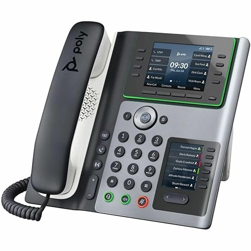 Hewlett Packard 89B54AAABA Poly Edge E400 Ip Phone And Poe-enabled With Power Supply - Us