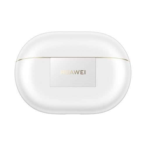 HUAWEI FreeBuds Pro 4, Dual-Driver True Sound, Intelligent Dynamic ANC, Head Motion Controls, Compatible with iOS&Android, White. Buy one and get a Free Huawei AX2 Router, While Supplies Last. FreeBuds Pro 4 White