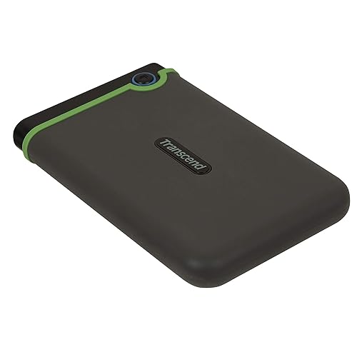 Transcend StoreJet 25M3 External Hard Drive 2000 GB Green, Grey