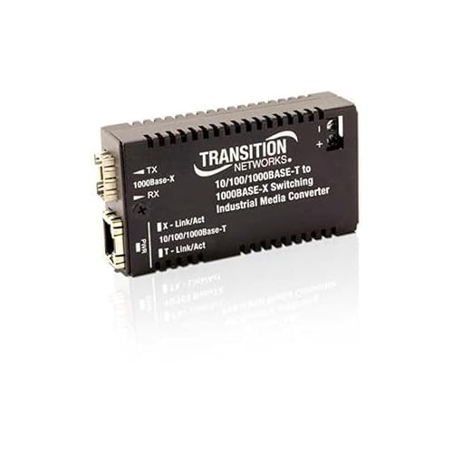 TRANSITION NETWORKS M/GE-ISW-LC-01 10/100/1000BASETX TO MM LC