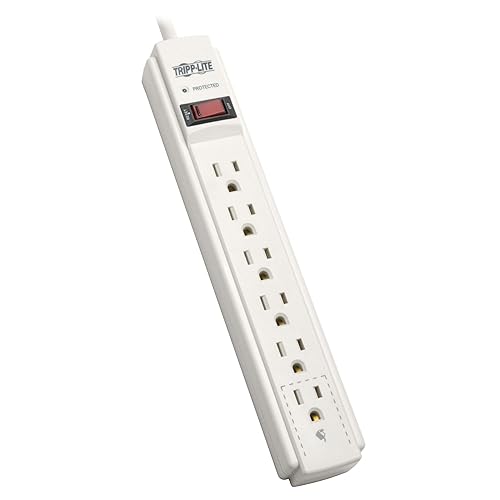 Tripp Lite TLP606TAA Surge Protector Strip 120V 6 Outlet 6-Feet Cord 720 Joule TAA GSA 6 Outlets