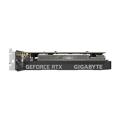 GIGABYTE GeForce RTX 3050 OC Low Profile 6G Graphics Card, 2X WINDFORCE Fans, 6GB GDDR6 96-bit GDDR6, GV-N3050OC-6GL Video Card
