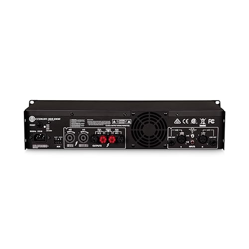 Crown XLS DriveCore 2 Series XLS1002 Power Amplifier, 3.50 x 7.70 x 19.00 inches 350 watts power