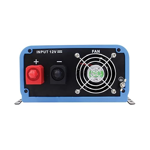 Tripp Lite 1500W Compact Pure Sine Wave Power Inverter, 3 Outlets, 1 USB + 1 USB-C Charging Ports, Remote Control via RJ12 Telephone Cable, Included Mounting Brackets, 2-Year Warranty (PINV1500SW-120)