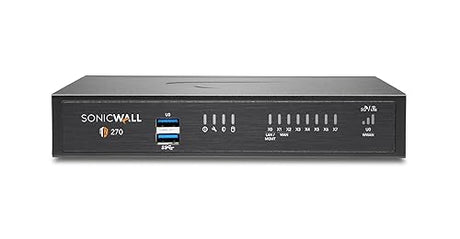 SonicWall TZ270 TradeUp (03-SSC-2997) | 3YR Essential Protection Security Suite and 1YR Cloud Secure Edge - Secure Internet Access (Basic-10 Users) and Secure Private Access (Advanced-3 Users) 3 Year 3YR Essential Protection & 1YR Cloud Secure Edge