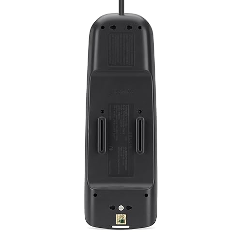 Belkin 12 Outlet Surge Protector with 8-Foot Power Cord and Telephone and Coax Protection (BV112230-08-BLK) Black