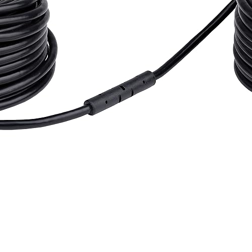 StarTech.com USB Extender Hub, 24m USB 2.0 Extension Cable with 4-Port USB-A Hub, Active/Bus Powered USB Repeater Cable, Optional 10W Power Supply Incl., Level 4 ESD Protection, TAA