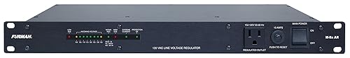 Furman M-8X AR Standard Level Voltage Regulator, Power Conditioner, 120 Volt, 15 Amp Black