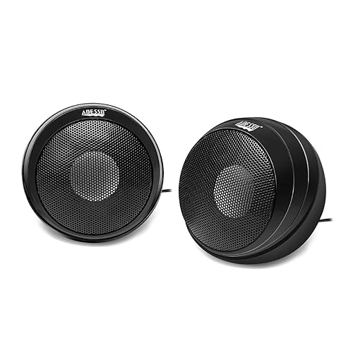 Adesso Xtream S4 USB Desktop Speaker 5W x 2 Black