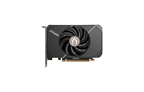 ZOTAC Gaming GeForce RTX 5050 Solo DLSS 4 8GB GDDR6 128-bit 20 Gbps PCIE 5.0 Gaming Graphics Card, SFF-Ready Super Compact Card, ZT-B50500G-10L