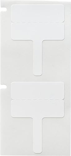 Brady T-Flag Matte Polypropylene Labels for M610, M611, M710, BMP61, and BMP71 Printers - 0.788 x 1.18. M6-1-425-FT