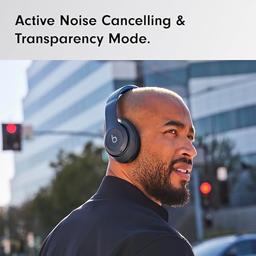 Beats Studio Pro - Wireless Bluetooth Noise Cancelling Headphones - Personalized Spatial Audio, USB-C Lossless Audio, Apple & Android Compatibility, Up to 40 Hours Battery Life - Navy Navy Studio Pro