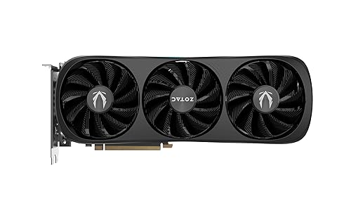 ZOTAC Gaming GeForce RTX 4070 Ti Super Trinity Black Edition DLSS 3 16GB GDDR6X 256-bit 21 Gbps PCIE 4.0 Gaming Graphics Card, IceStorm 2.0 Advanced Cooling, Spectra RGB Lighting, ZT-D40730D-10P