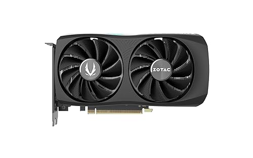 ZOTAC Gaming GeForce RTX 4060 Ti 8GB Twin Edge DLSS 3 8GB GDDR6 128-bit 18 Gbps PCIE 4.0 Compact Gaming Graphics Card, IceStorm 2.0 Advanced Cooling, Spectra RGB Lighting, ZT-D40610E-10M