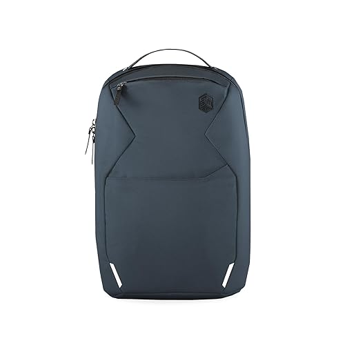 STM Myth 18L Backpack - Durable, Stylish, and Practical Laptop Backpack with Multiple Pockets - Fits 15 Laptop and 16 MacBook Pro with Maximum Laptop Protection - Midnight Blue 18L Midnight Blue