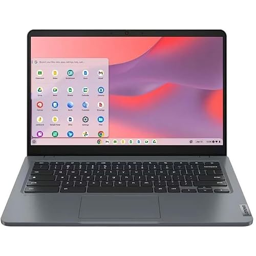 Lenovo 14e Chromebook Gen 3 82W6000AUS 14 Touchscreen Notebook - Full HD - 1920 x 1080 - Intel N100 Quad-core (4 Core) - 4 GB Total RAM - 4 GB On-Board Memory - 32 GB Flash Memory - Storm Gray