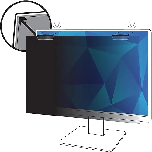 3M Privacy Filter for 24in Full Screen Monitor with 3M Comply Magnetic Attach (16:10 Aspect Ratio)