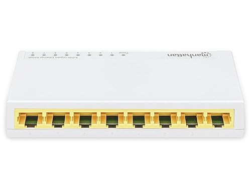 Manhattan 8-Port Gigabit Ethernet Switch (560705)