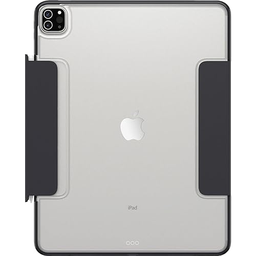 OtterBox - Symmetry Series 360 Elite Case for 12.9 iPad Pro 1st/2nd/3rd/4th/5th/6th Gen - Scratch-Resistant Tablet Case with Folio and Apple Pencil Holder (Scholar Grey)