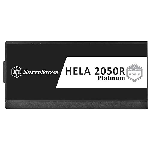 Silverstone HELA 2050R Platinum Cybenetics Platinum Certified 2050W ATX Power Supply, SST-HA2050R-PM (SST-AX2050MCPT-C) ATX 3.0