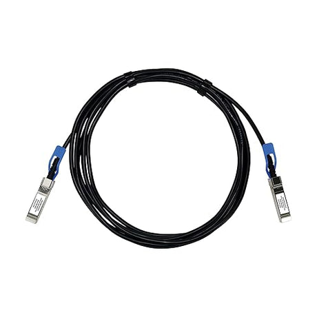 Tripp Lite Series SFP28 to SFP28 25GbE Passive Copper Twinax Direct Attach Cable, 5 Meters / 16.4 Feet, Male-to-Male, SFP-H25G-CU1M Compatible, Black, Lifetime Manufacturer's Warranty (N280-05M-28-BK)