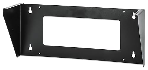 Intellinet 2U Vertical Wall Mount Rack Bracket – for 19in Network and Data Equipment – 3 Yr Mfg Warranty - 716352