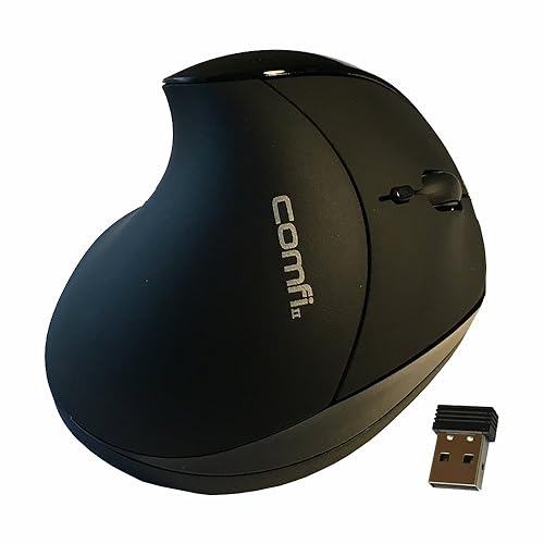 Comfi II Wireless Ergonomic Computer Mouse EM011-BKW