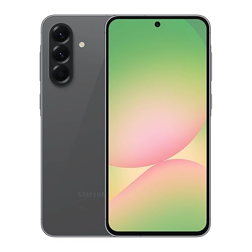 Samsung Galaxy A56 5G Cell Phone, 128GB AI Smartphone, Unlocked Android, AI Photo Edits, Large Screen, Long Battery Life, 2025, US 1 Yr Manufacturer Warranty, Awesome Graphite Graphite 128GB