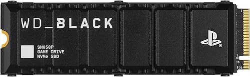 WD_BLACK 8TB SN850P NVMe M.2 SSD Officially Licensed Storage Expansion for PS5 Consoles, up to 7200MB/s, with heatsink - WDBBYV0080BNC-WRSN 8TB Up to 7,200MB/s