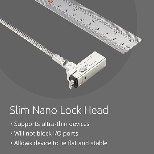 Kensington Slim NanoSaver 2.0 EQ Keyed Laptop Lock (K60630WW)