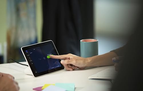 Poly - TC8 Touch Controller (Plantronics) - 8 High Resolution Touch Screen Display - Works with Poly Studio X Family and G7500 Poly TC8 Touch Controller