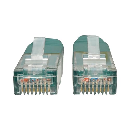 Tripp Lite 10ft Cat6 Gigabit Molded Patch Cable RJ45 M/M 550MHz 24AWG Green (N200-010-GN) 10 ft. Green