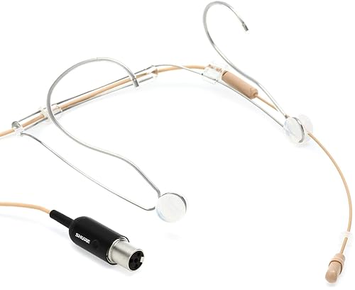 Shure DuraPlex Omnidirectional Headset Microphone, MTQG Connector, Tan (DH5T/O-MTQG) Tan mTQG/TA4F
