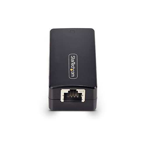 StarTech.com 1-Port Gigabit Network Isolator, Compact in-line RJ45 Ethernet Coupler with 4kV Galvanic Isolation, IP40, TAA