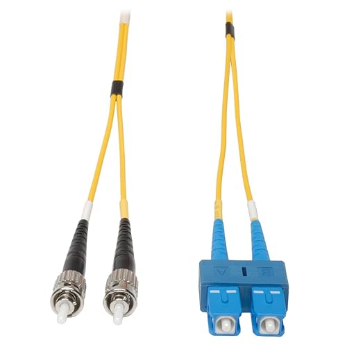 Tripp Lite N354-02M 6-Feet Duplex Singlemode 8.3/125 Fiber Optic Patch Cable SC/ST, 2M