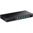 TRENDnet 8-Port 2.5G PoE++ Switch, TPE-BG380, 8 x 2.5GB PoE++ Ports, 230W Poe Power Budget, 40Gbps Switching Capacity, NDAA + TAA Compliant, Lifetime TRENDnet Protection