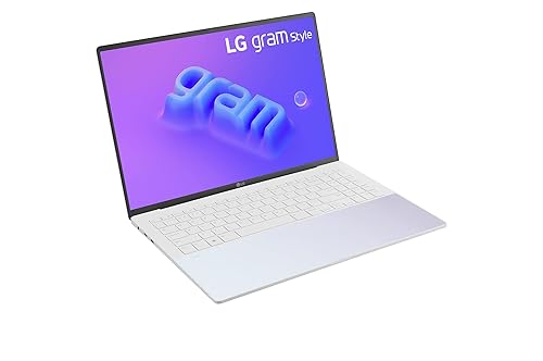 LG Gram Style 16'' Ultra-Lightweight with 16:10 OLED Display and Intel® Evo 13th Gen. Processors, 16GB LPDDR5, 512GB SSD, Dynamic White 16 16GB 512GB