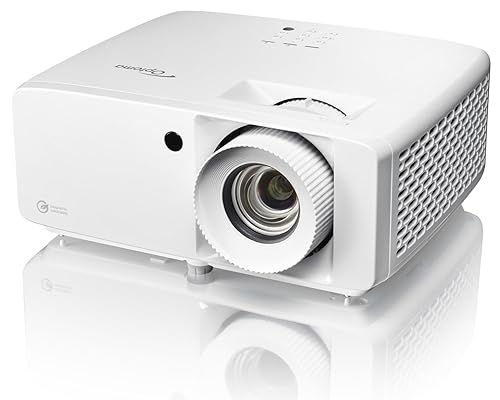 Optoma UHZ35 Projector - 4K UHD Laser Projector for Home Theater and Gaming | High Brightness 3500 Lumens, Compact, HDMI eARC, Lightning Fast Games 1080p 240Hz at 4.4ms and 4K 60Hz at 17ms UHZ35 (Latest, Laser, Long Throw)