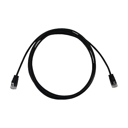 Tripp Lite Cat6a 10G Ethernet Cable, Snagless Molded Slim UTP Network Patch Cable (RJ45 M/M), Black, 7 Feet / 2.1 Meters, Manufacturer's Warranty (N261-S07-BK)