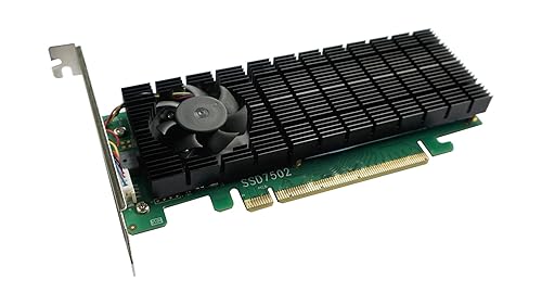 Highpoint SSD7502 PCIe 4.0 x16 2-Port M.2 NVMe RAID Controller 2-Port M.2 SSD7502 Individual Retail PCIe 4.0 x16
