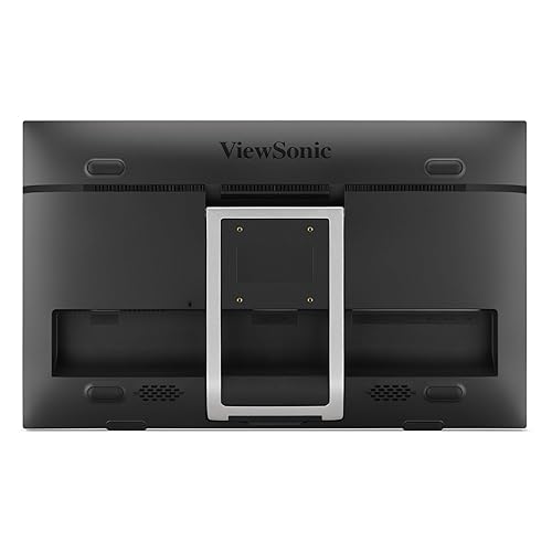 ViewSonic ID2456-4K 24 Inch 4K UHD Touch Display Tablet with PCAP 10 Point Touch, Active Stylus, Built-in Kickstand, USB Hub, HDMI, DisplayPort, and USB C Inputs