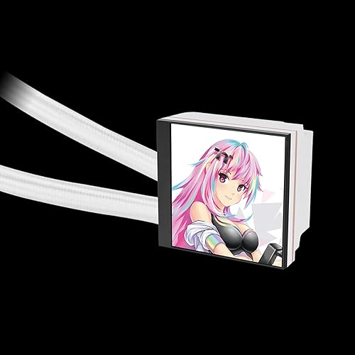 MAGFloe 420 Ultra CPU Liquid Cooler/Intel&AMD Compatible/ 3x140mm 500~2000rpm SWAFAN EX/ 420mm Radiator/MAGForce 2.0/3.95 Square LCD/Swappable Fan Blades/Snow/CL-W452-PL14SW-A